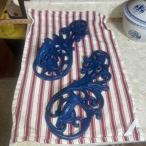 Vintage Dart MCM Pair Of Matching Wall Hanging‎ Candle Holders